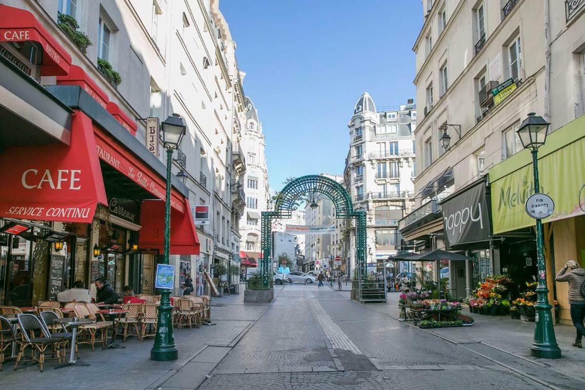 Soho Center/Marais/Pompidou/Louvre Appartement Parijs Buitenkant foto